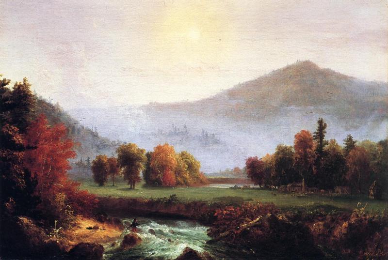 Thomas Cole Morning Mist Rising